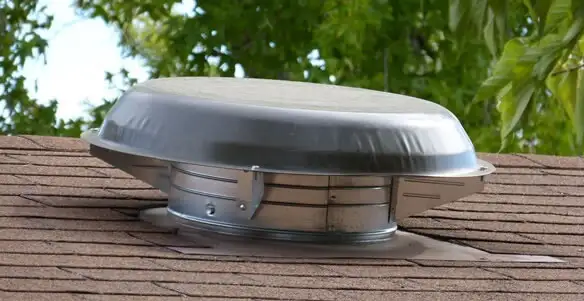 attic fan installation services with low-profile roof ventilation unit in Arlington, TX