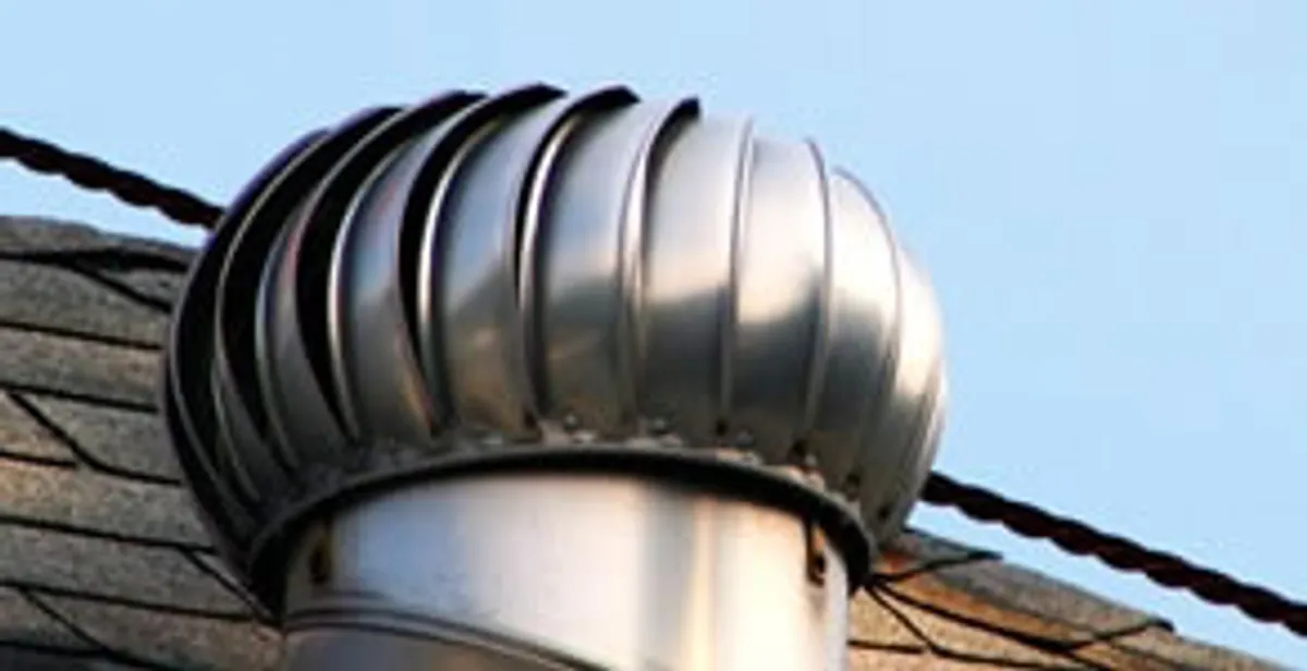 attic fan installation services with professionally installed roof ventilation unit in Arlington, TX