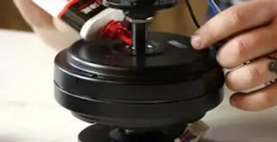 Ceiling fan motor repair and internal component adjustment in Arlington, TX