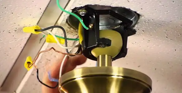 Ceiling fan wiring repair and electrical connection service in Arlington, TX