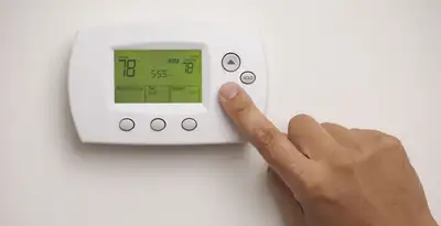 Digital thermostat installation with precise temperature programming in Arlington, TX