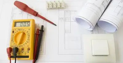 electrical service featuring diagnostic tools and electrical planning performed by certified electricians in Arlington, TX