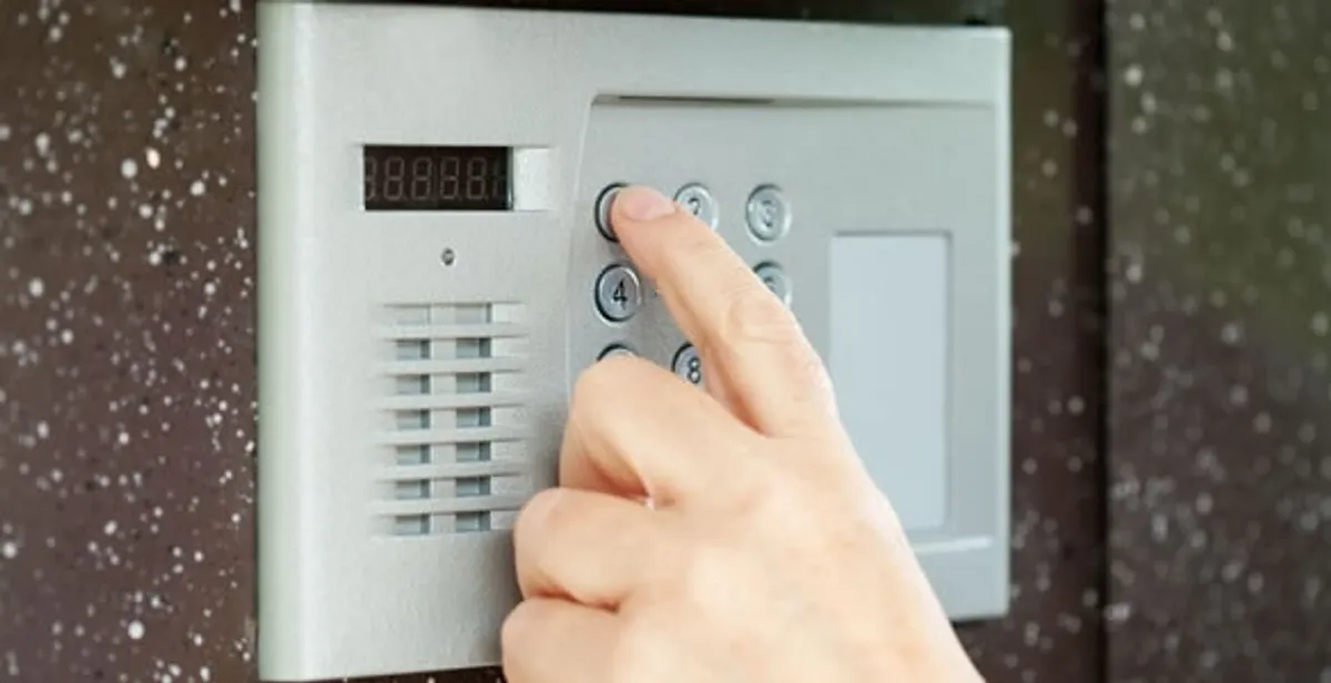 intercom system for home installation services with indoor access control keypad in Arlington, TX