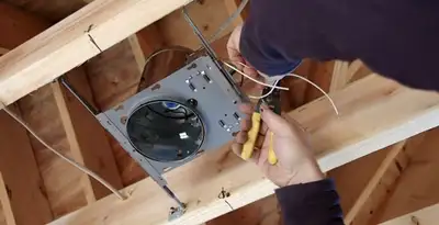 Professional recessed lighting installation with electrical wiring by licensed electricians in Arlington, TX